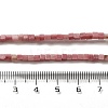 Natural Rhodonite Beads Strands G-B064-A08-5