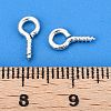 Brass Screw Eye Pin Peg Bails KK-A171-23-01S-2
