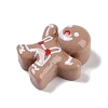 Opaque Christmas Theme Resin Cabochons LS-RESI-H162-06L-2