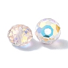 AB Color Plated Glass Beads EGLA-P059-03A-AB03-2