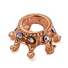 Zinc Alloy European Beads PALLOY-K013-01RG-2
