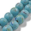 Handmade Lampwork Beads Strands BLOW-D006-07G-1