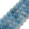 Natural Blue Calcite Beads Strands G-F756-A02-03-1