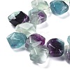 Natural Fluorite Beads Strands G-L527-04-3