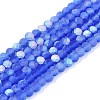 Transparent Glass Beads Strands EGLA-A044-T2mm-MB31-1