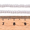 Opaque Solid Color Imitation Jade Glass Beads Strands EGLA-A044-P1mm-D19-4