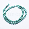 Natural Magnesite Beads Strands G-K244-02-4mm-02-2