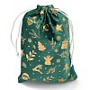 Gold Stamping Christmas Velvet Storage Bags ABAG-Q053-01B-03D-2