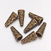 Tibetan Style Alloy Bead Cone TIBEB-00821-AB-NR-1