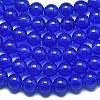 Natural Malaysia Jade Beads Strands G-L645-C01-6mm-19-4