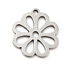 Non-Tarnish 201 Stainless Steel Pendants STAS-E176-23P-1