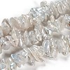 Natural Baroque Pearl Keshi Pearl Beads Strands PEAR-S012-67-5