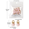 ABS Plastic Charms KY-YW0001-24F-4