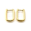 Brass Huggie Hoop Earrings X-EJEW-F245-04G-A-2