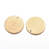 Ion Plating(IP) 304 Stainless Steel Pendants X-EJEW-L238-01B-G-2
