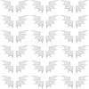 Gorgecraft 40Pcs 2 Style Demon Wing PU Leather Ornament Accessories FIND-GF0005-93B-1