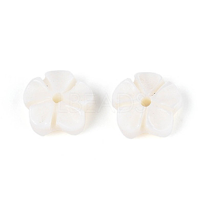 Natural Freshwater Shell Carved Beads SHEL-N038-36-1