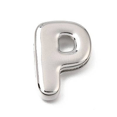 Brass Slide Charms KK-Z163-01P-P-1