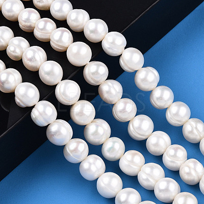 Natural Cultured Freshwater Pearl Beads Strands PEAR-N013-09C-1