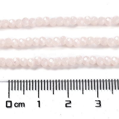Baking Paint Imitation Jade Glass Bead Strands LS-DGLA-A034-J2MM-A14-1