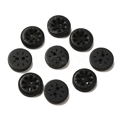 Carved 2-Hole Basic Sewing Buttons NNA0YZG-1