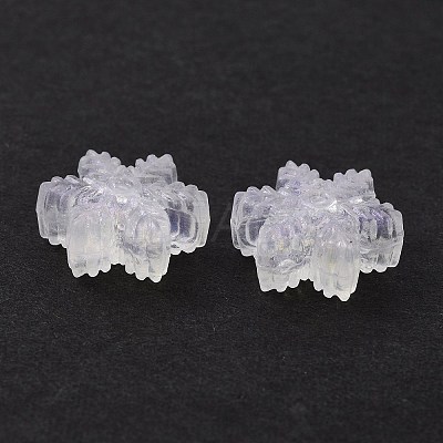 Transparent Acrylic Beads OACR-P007-30-1