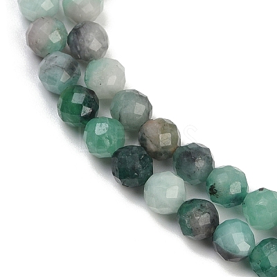 Natural Emerald Beads Strands G-M092-D01-03-1