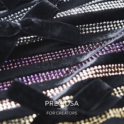 Preciosa&reg MAXIMA Crystal No Hotfix Flatback Stones Y-PRC-NSS6-00030-239-1