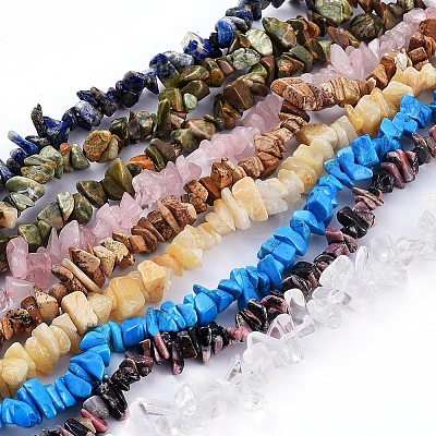 Natural Mixed Gemstone Beads Strands LS-G-K220-01-1