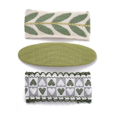 Cloth Snap Hair Clips Set PHAR-D010-01B-1