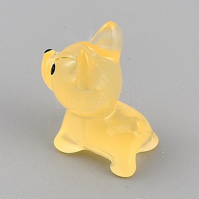 Luminous Resin Dog Display Decorations RESI-CJC0012-30A-1