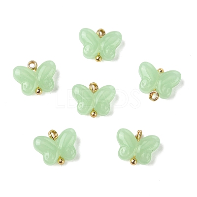 Alloy Glass Pendants GLAA-P080-01G-07-1