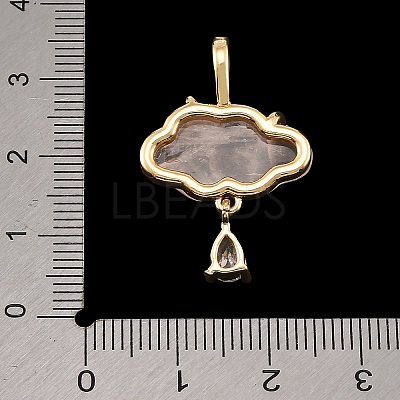 Natural Rose Quartz Carved Pendants GG-CBA5963-03G-1