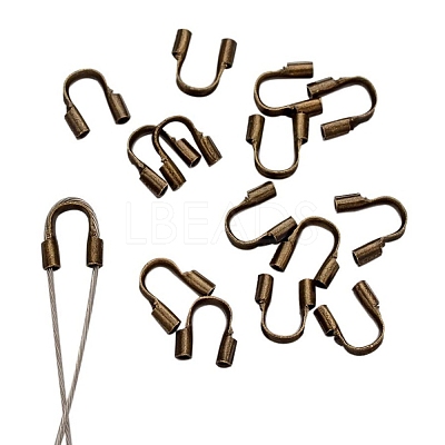 Eco-Friendly Rack Plating Brass Wire Guardians X-KK-I606-30AB-NR-1