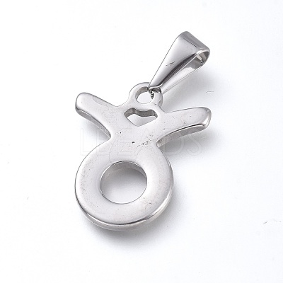 Non-Tarnish 304 Stainless Steel Pendants STAS-L210-06F-P-01-1