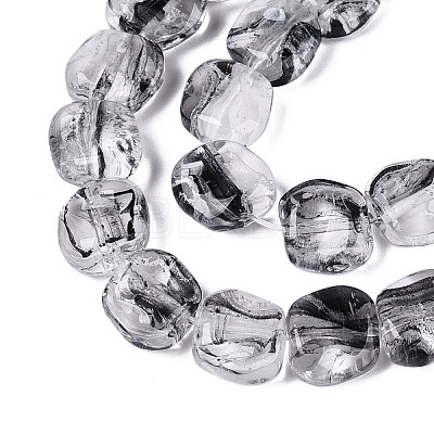 Handmade Lampwork Beads Strands LA-N046-01B-1