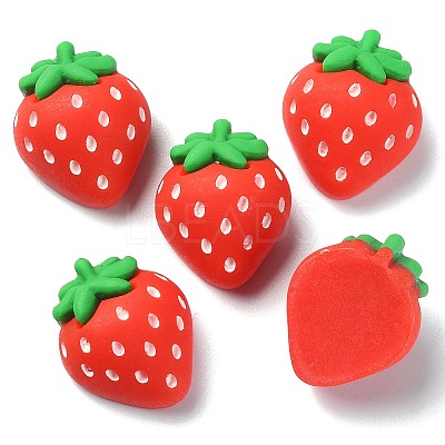 Opaque Resin Decoden Cabochons RESI-CJC0020-02-1