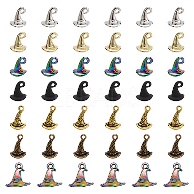 42Pcs 7 Styles Zinc Alloy Charms FIND-PH0017-58-1