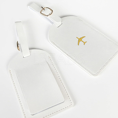 PVC Luggage Tags AJEW-CL0005-08B-1