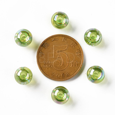 Transparent Acrylic Beads MACR-S370-B8mm-729-1
