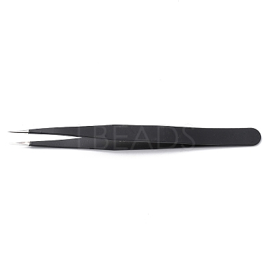 Spray Painted 201 Stainless Steel Beading Tweezers TOOL-G021-05-1
