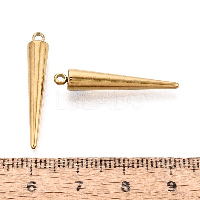 304 Stainless Steel Pendants STAS-T075-22A-G-1