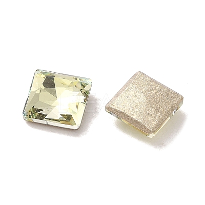 Glass Rhinestone Cabochons RGLA-P037-06B-D-1