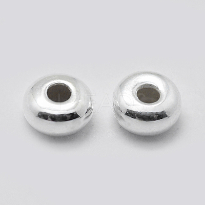 925 Sterling Silver Spacer Beads STER-K171-38S-02-1
