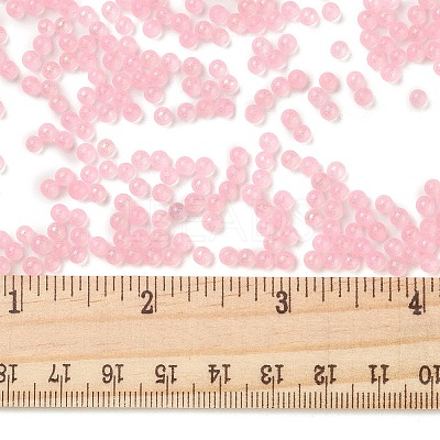 Luminous Transparent Glass Seed Round Beads GLAA-F124-D06-B-1