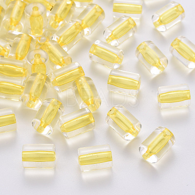 Transparent Acrylic Beads TACR-S154-17A-81-1