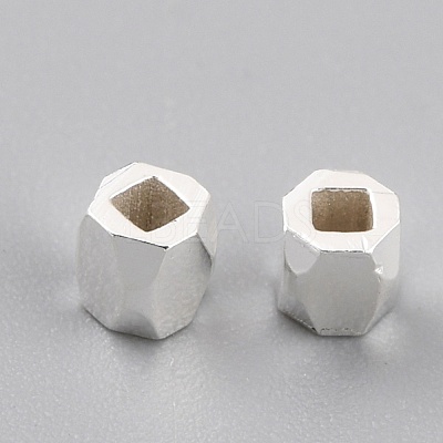 Brass Spacer Beads KK-O133-202B-S-1