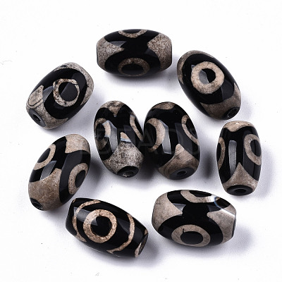 Tibetan Style dZi Beads TDZI-N001-012-1