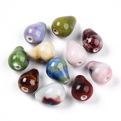 Handmade Porcelain Beads PORC-N008-05-1