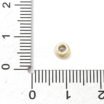 Flat Round Brass Micro Pave Cubic Zirconia Cabochons KK-P345-13G-A02-1